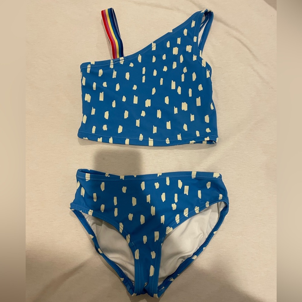 Hanna Andersson 2 piece swimsuit size 8 130cm